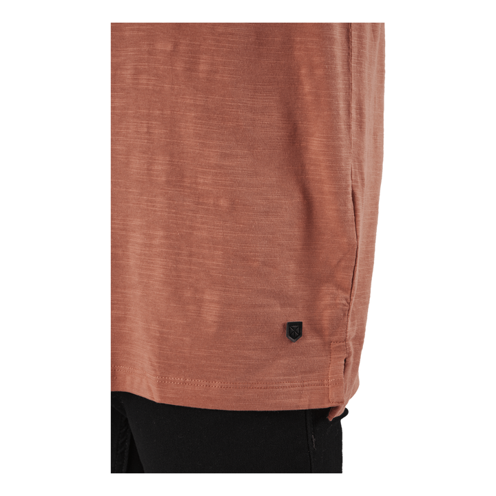 Jprblatropic Solid Ss Tee Crew Apricot Brandy