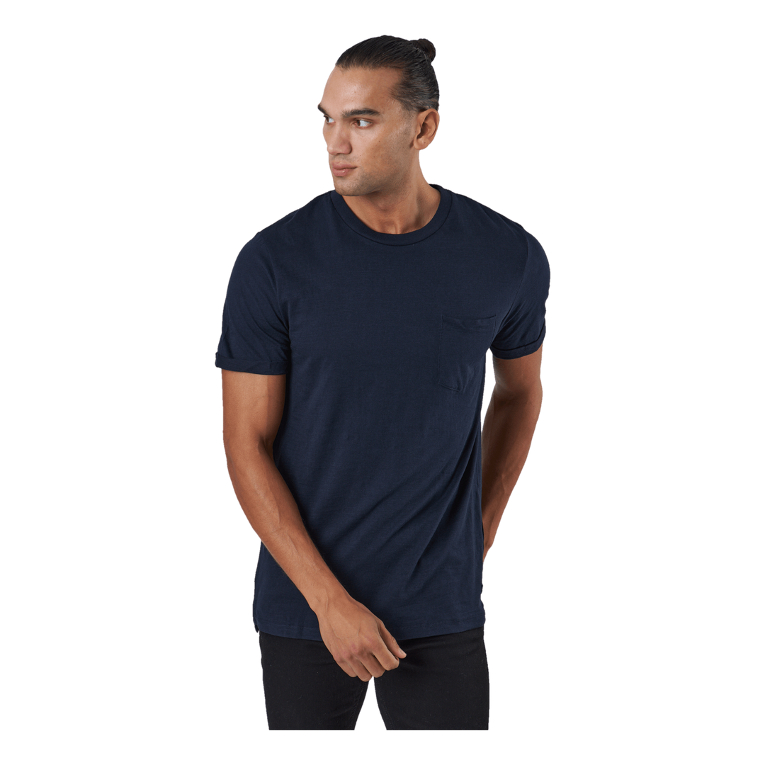 Jprblatropic Solid Ss Tee Crew Perfect Navy