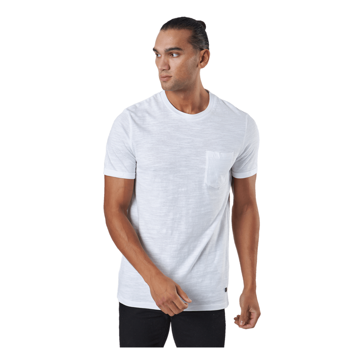 Jprblatropic Solid Ss Tee Crew White