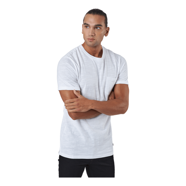 Jprblatropic Solid Ss Tee Crew White