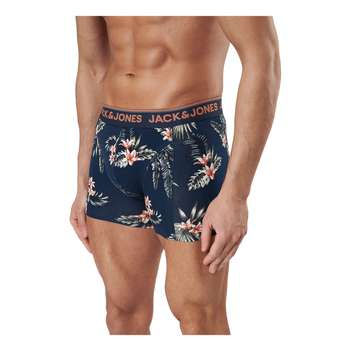 Jacflower Trunk 3 -pack Dark Navy