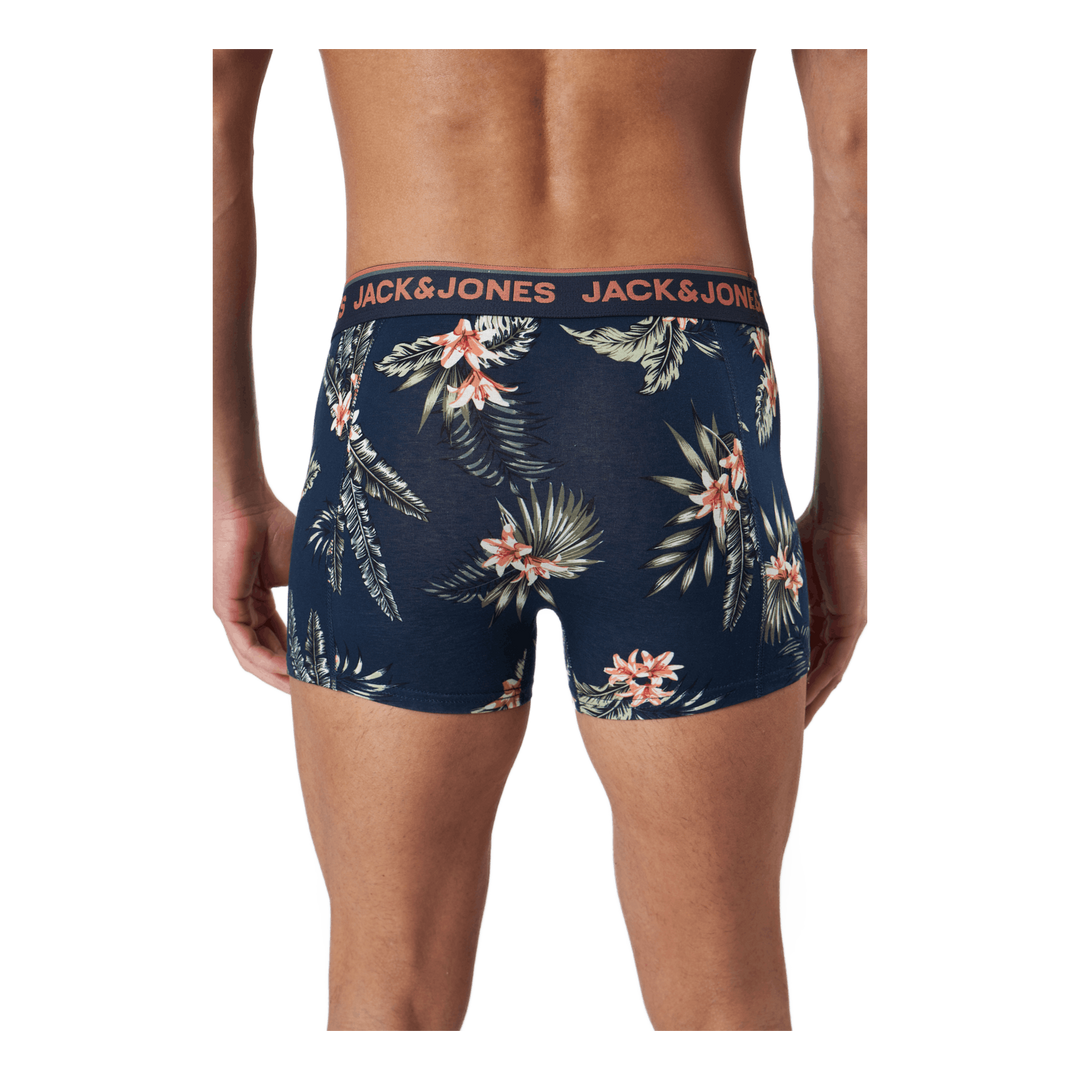 Jacflower Trunk 3 -pack Dark Navy