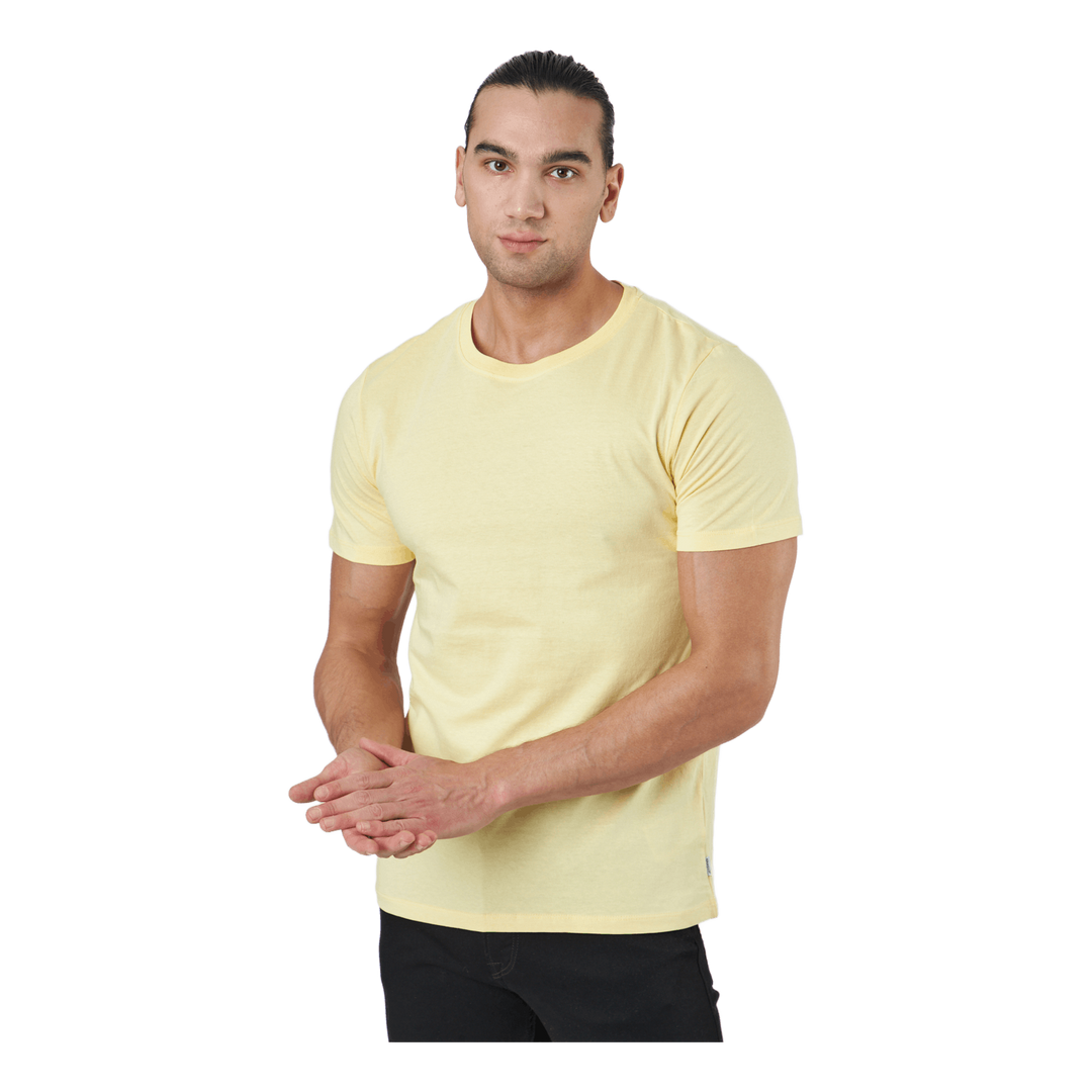 Jjeorganic Basic Tee Ss O-neck Mellow Yellow