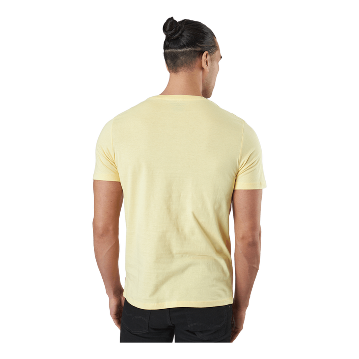 Jjeorganic Basic Tee Ss O-neck Mellow Yellow