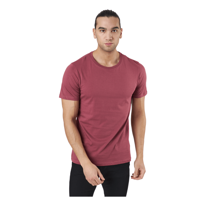 Jjeorganic Basic Tee Ss O-neck Hawthorn Rose