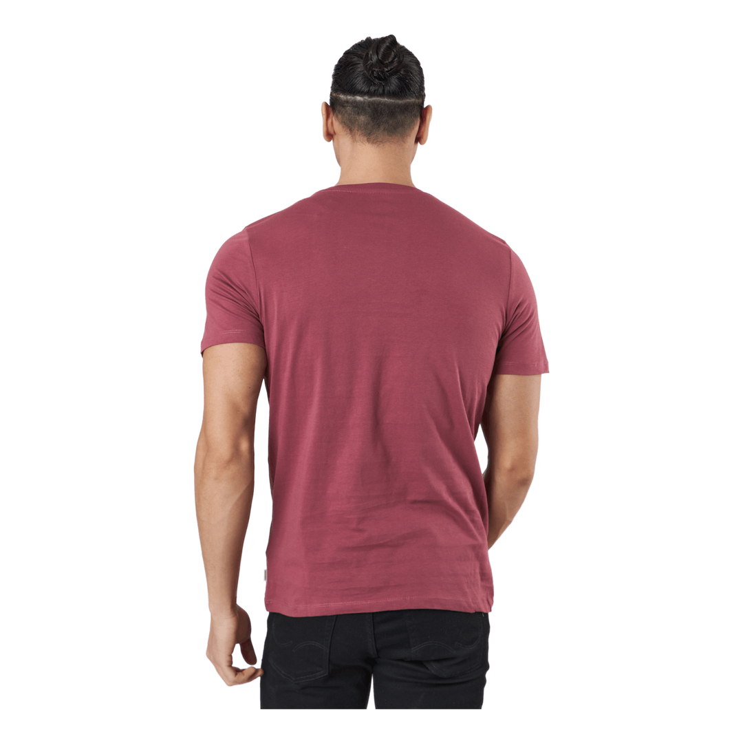 Jjeorganic Basic Tee Ss O-neck Hawthorn Rose