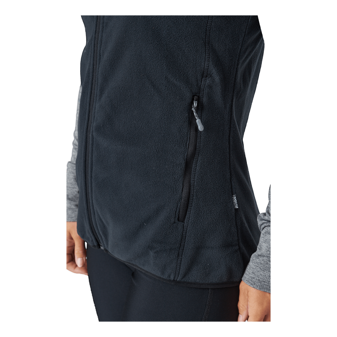 Pescara Fleece Vest Black