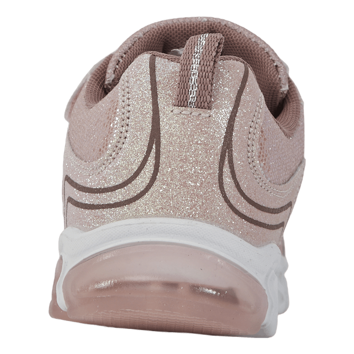 Auhen Kids Shoe W/lights Misty Rose