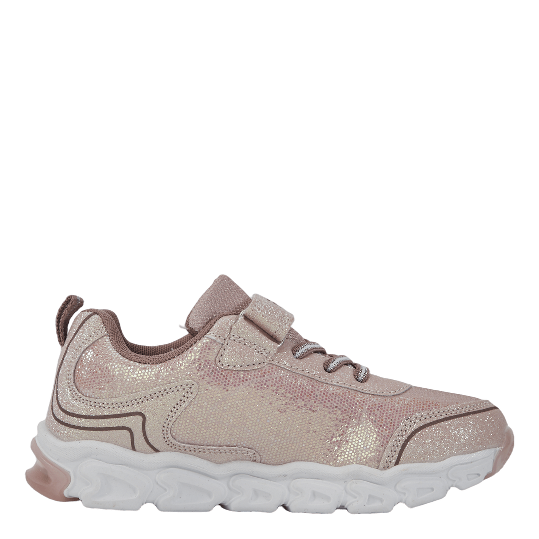 Auhen Kids Shoe W/lights Misty Rose