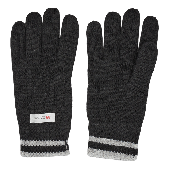 Hancok M Thinsulate Knit Glove Black