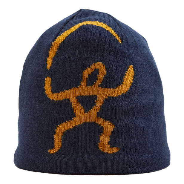 Hawk Knitted Cap Navy