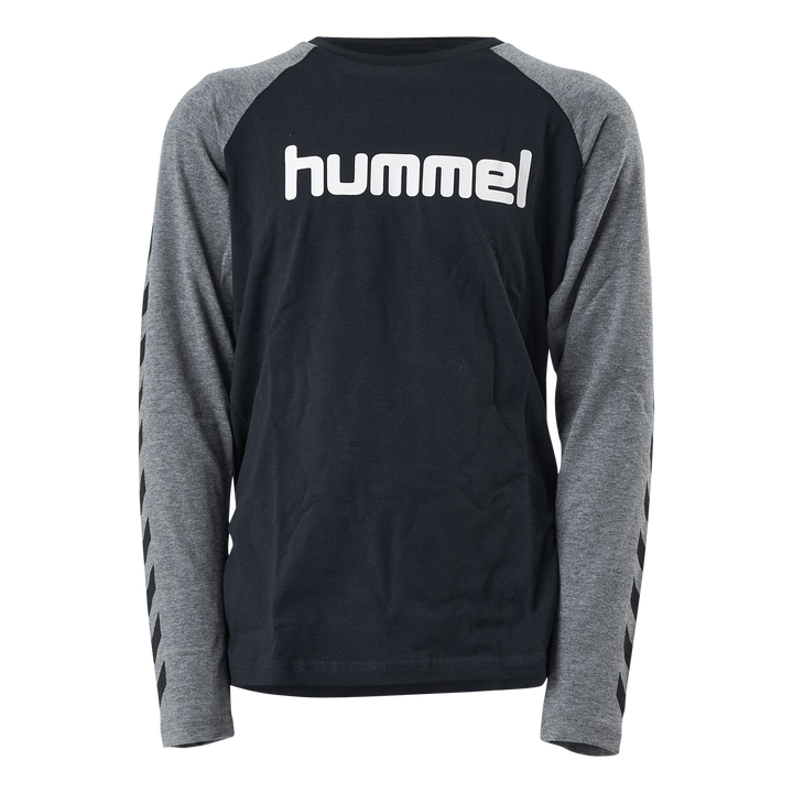 Hmlboys T-shirt L/s Black