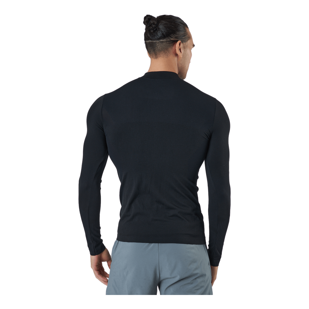 Jaro M Seamless Midlayer Dark Grey Melange