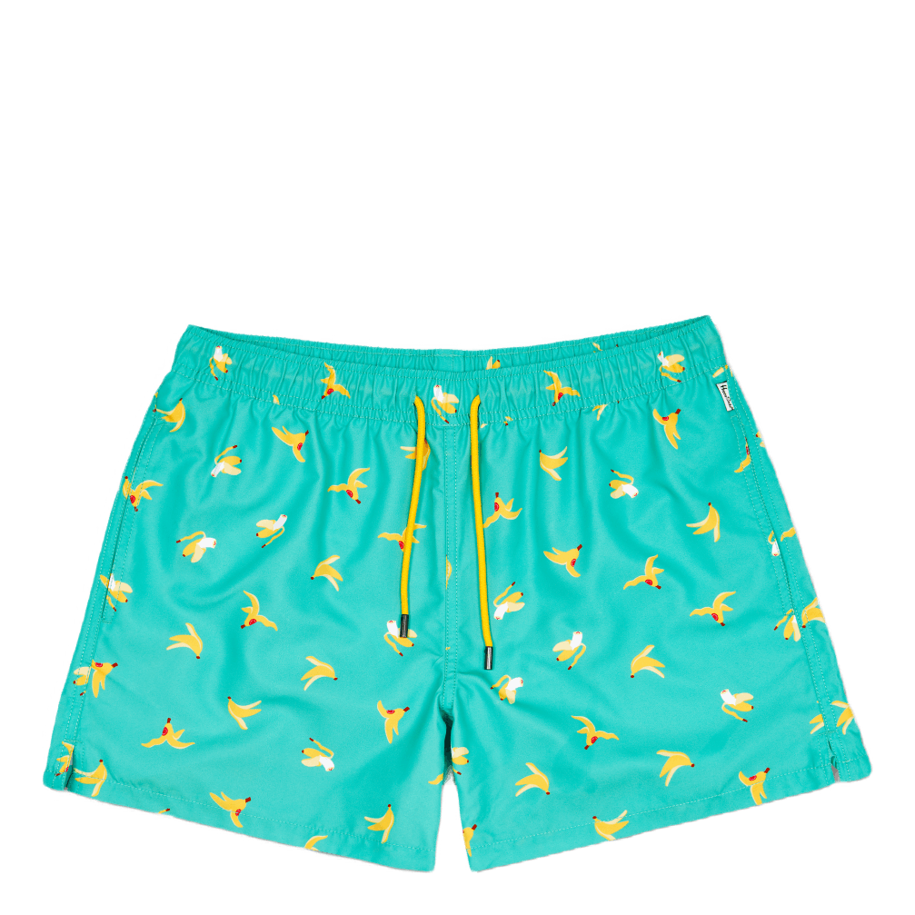 Banana Break Swim Shorts Turquoise