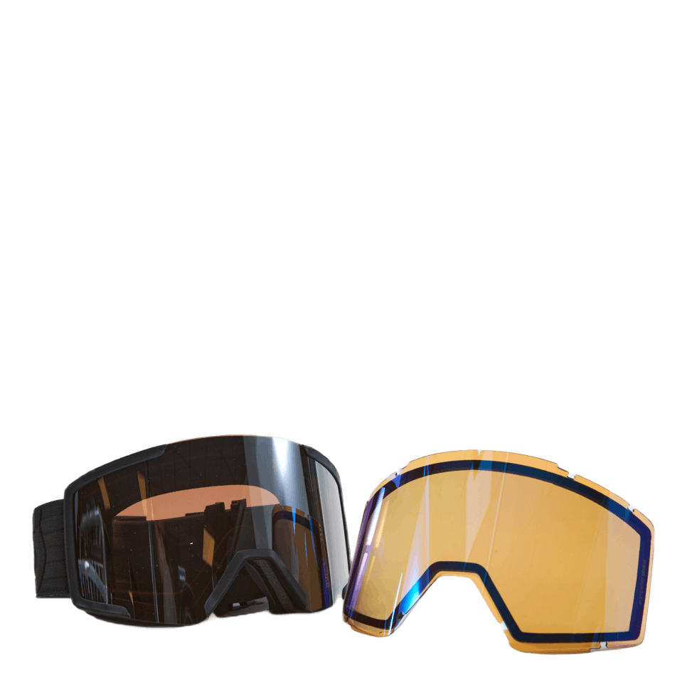 Sco Goggle Shield + Extra Lens Black