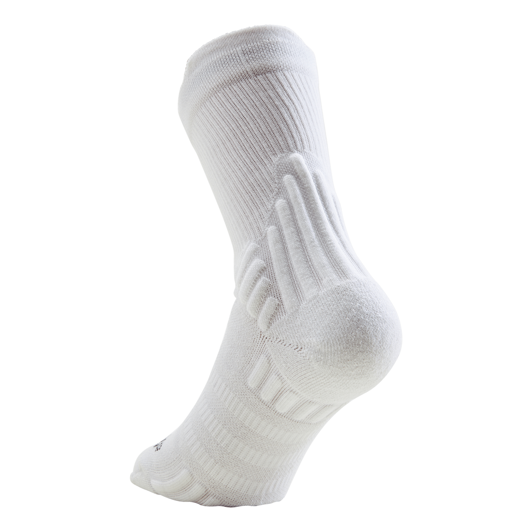 Crew Perf Socks Cushioned 000/white