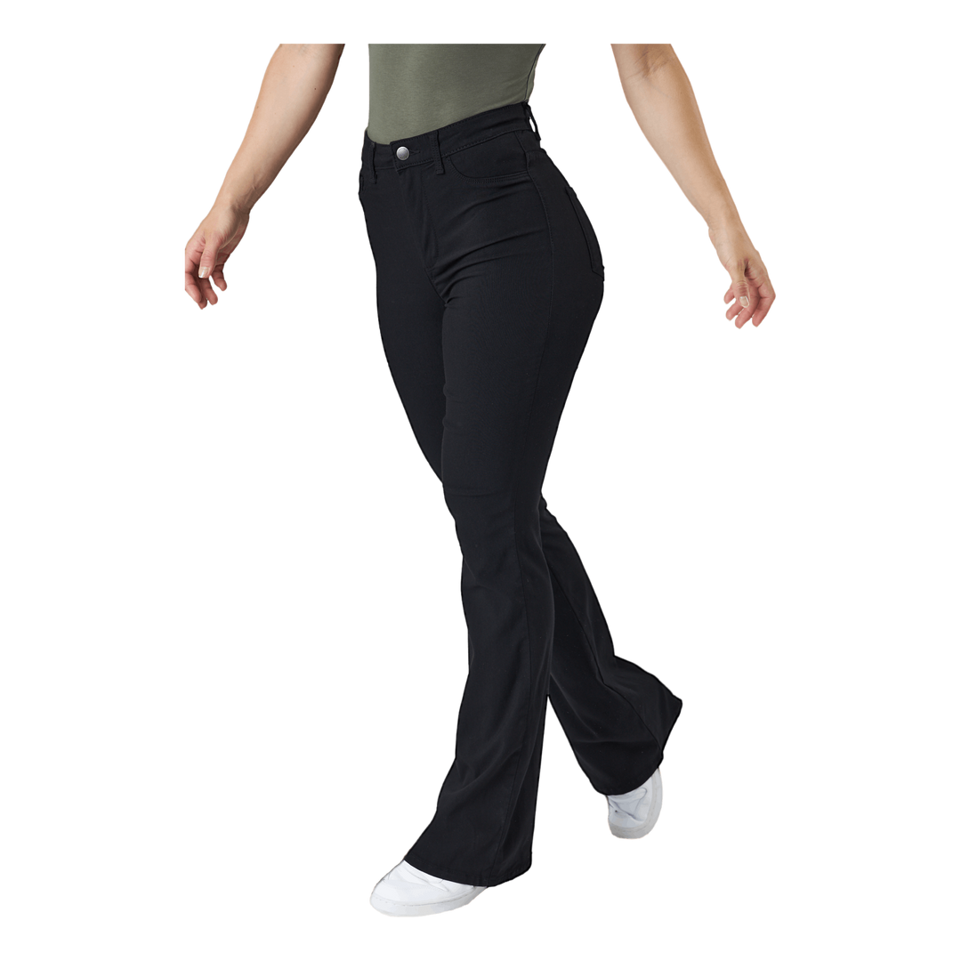 Highskin Flared Pant Blc Black