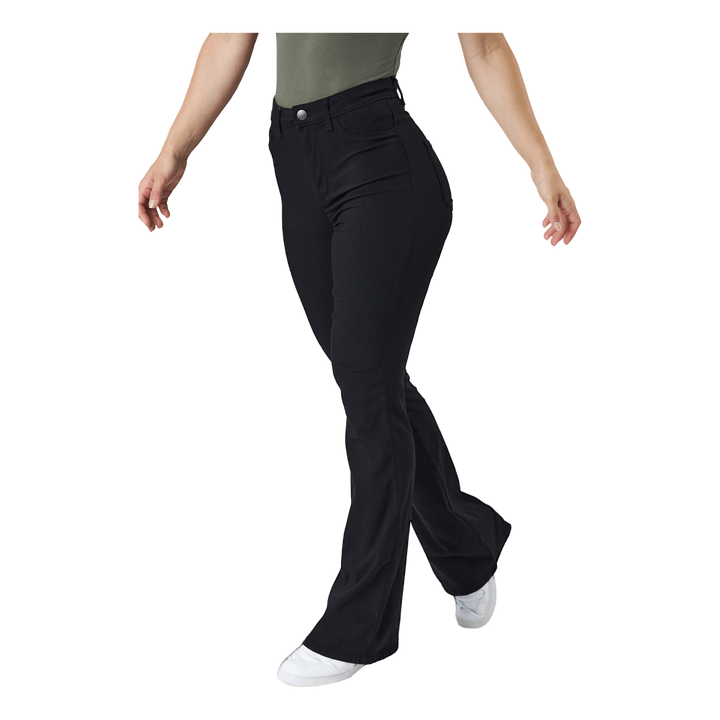 Highskin Flared Pant Blc Black