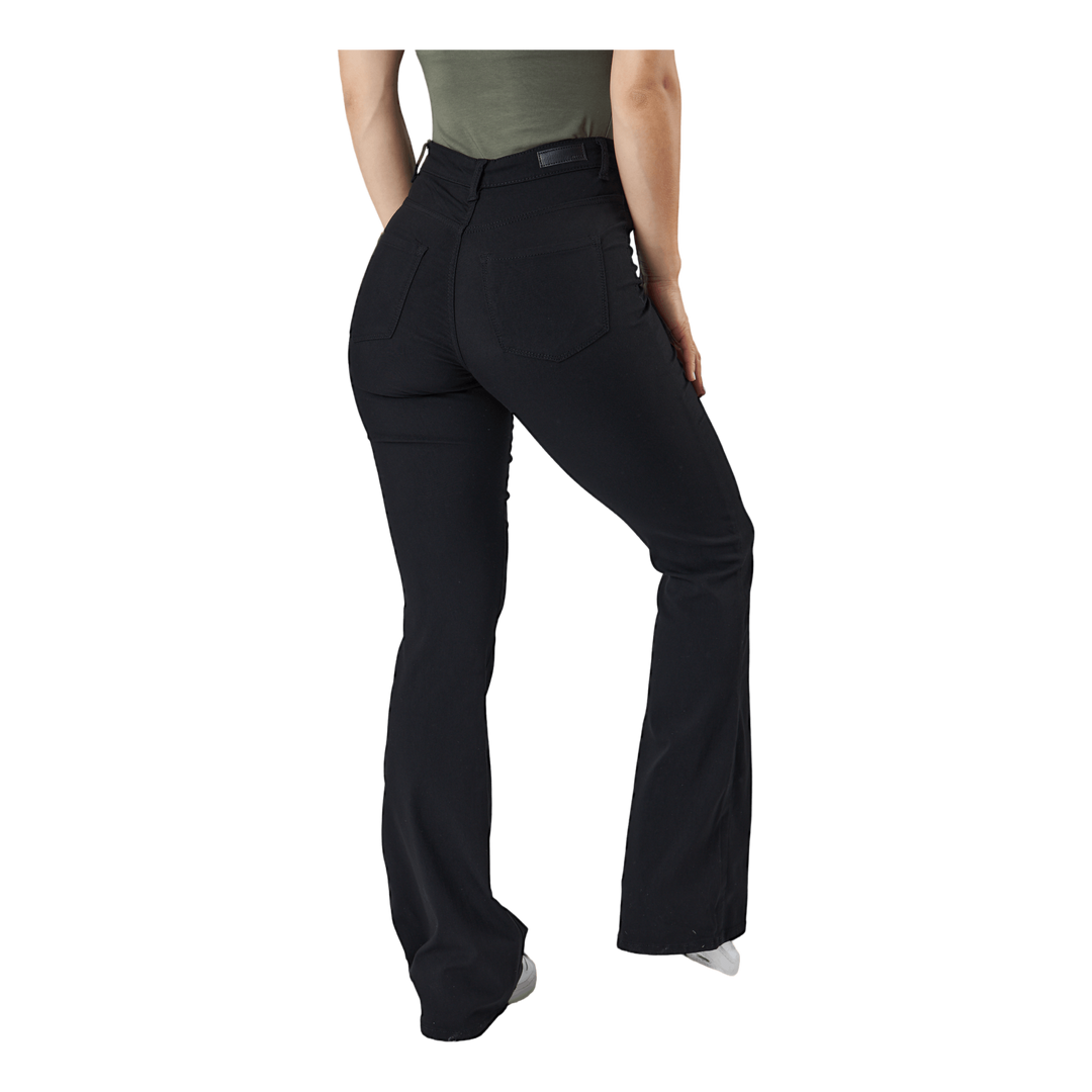 Highskin Flared Pant Blc Black