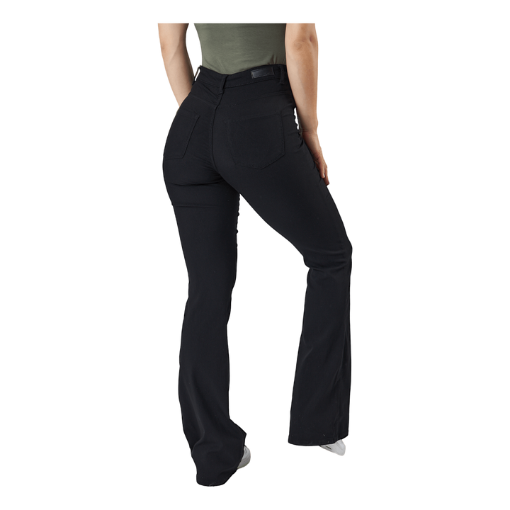 Highskin Flared Pant Blc Black