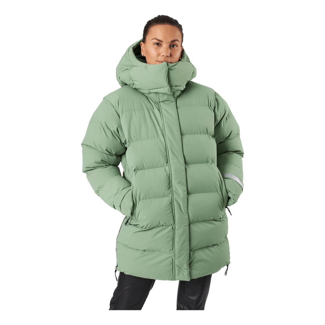 Helly Hansen W Aspire Puffy Parka 406 Jade – - Main Image