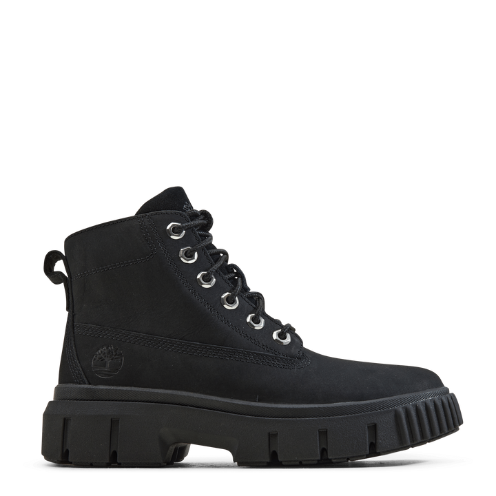 Greyfield Leather Boot Black