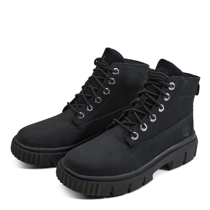 Greyfield Leather Boot Black