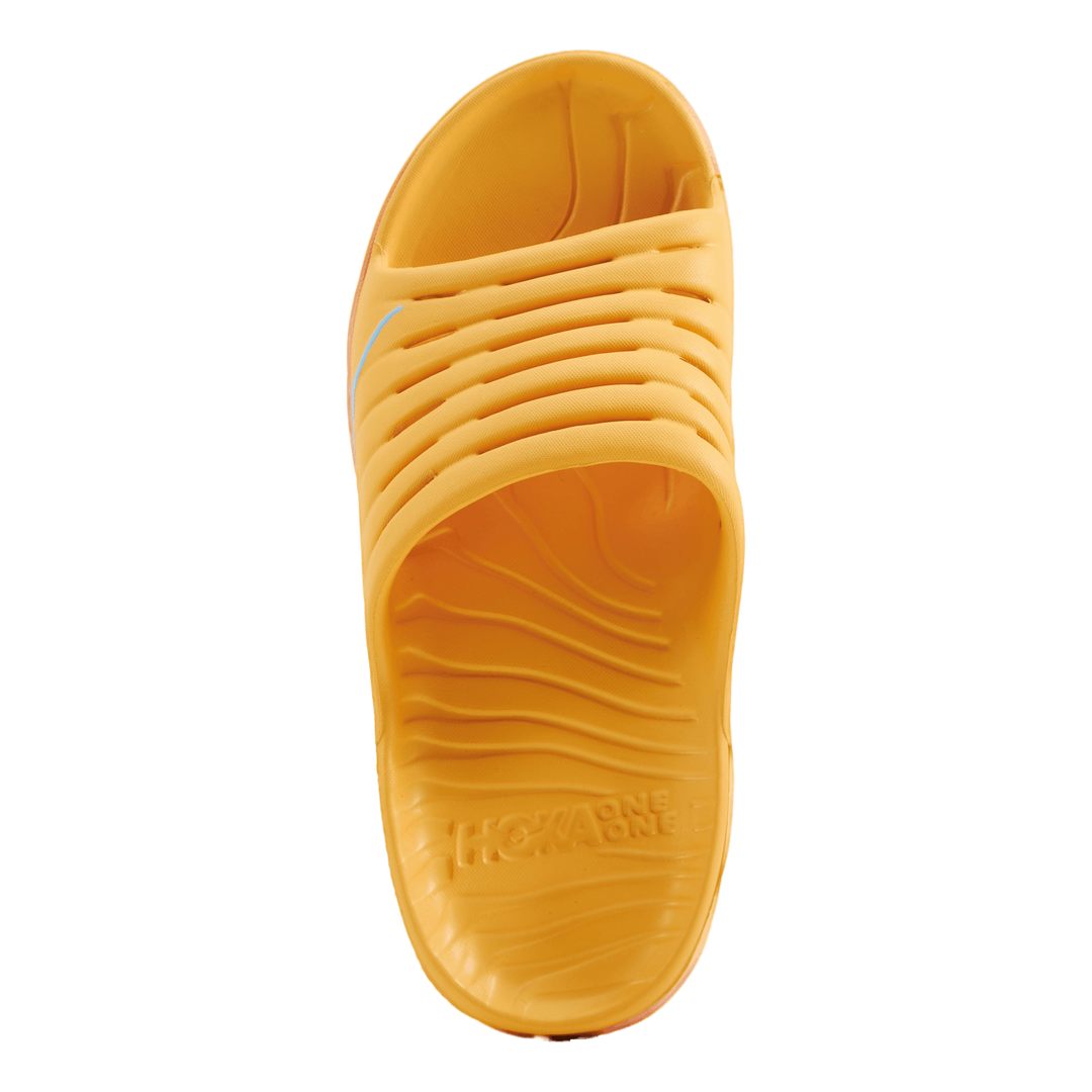 U Ora Recovery Slide Amber Yellow / Shell Coral