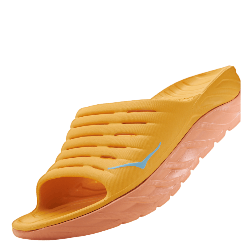 U Ora Recovery Slide Amber Yellow / Shell Coral