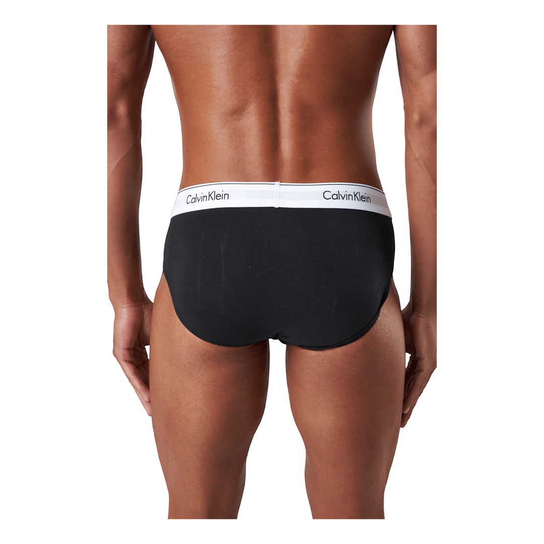 Hip Brief 3pk Black/ White/ Grey Heather