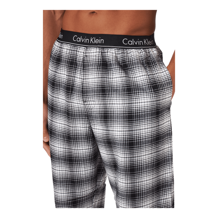 Sleep Pant Ck Shadow Plaid_black