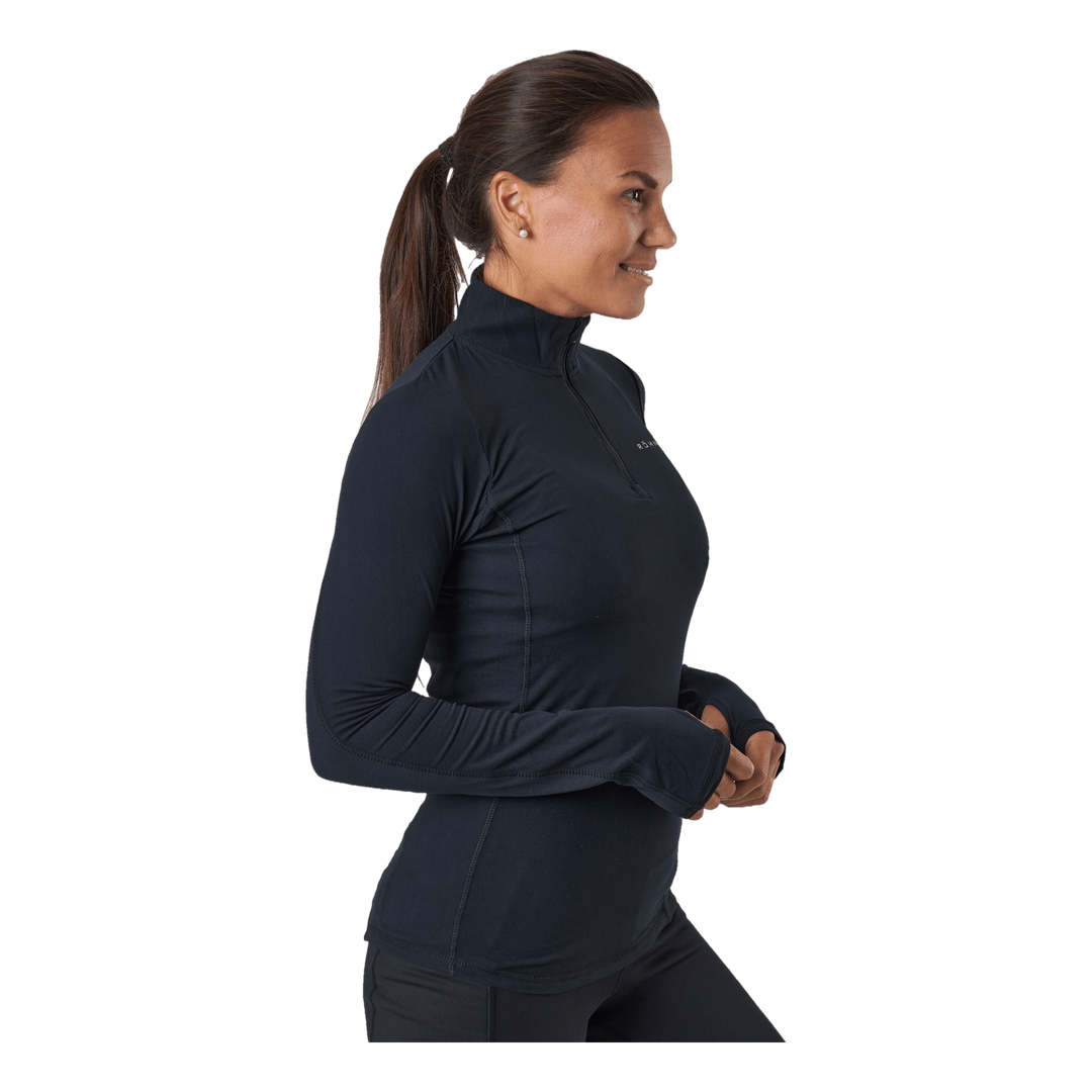 Light Thermo Half Zip Black