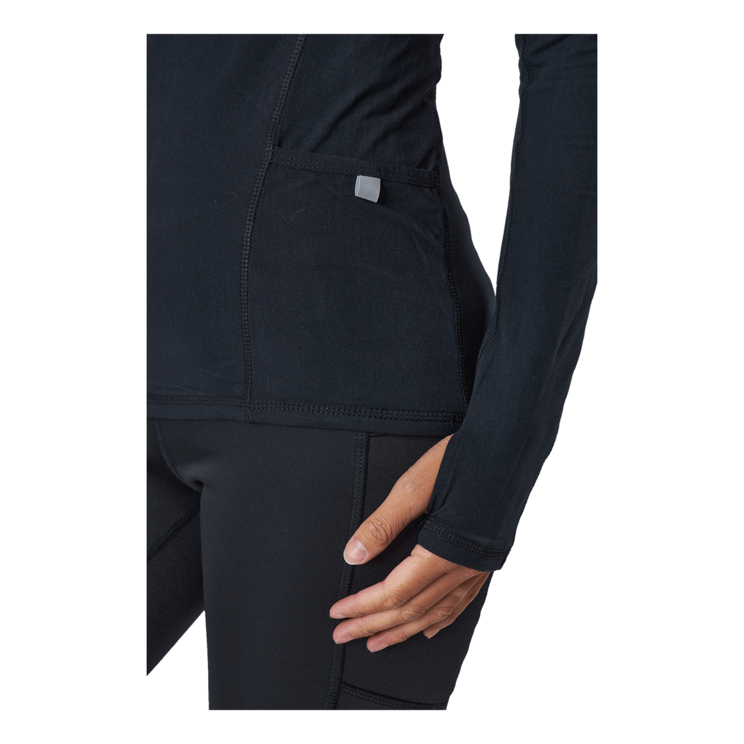 Light Thermo Half Zip Black