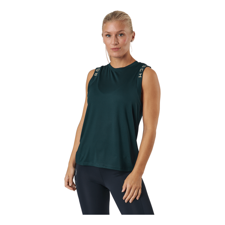 Kay Mesh Singlet Scarab