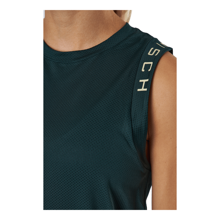 Kay Mesh Singlet Scarab