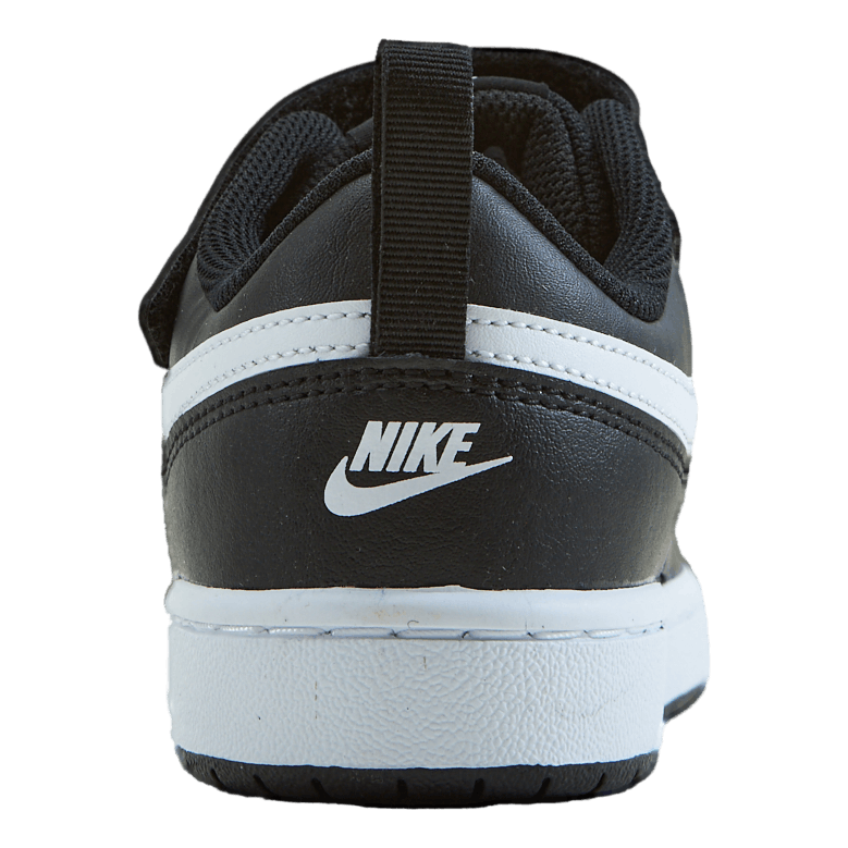 Court Borough Low 2 Little Kids' Shoes BLACK/WHITE