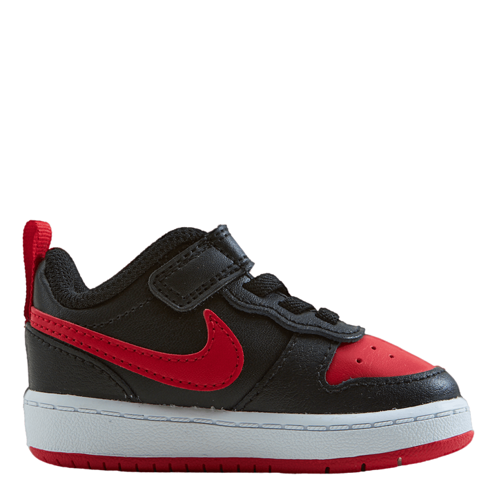 Nike Court Borough Low 2 Baby/ Black/university Red-white