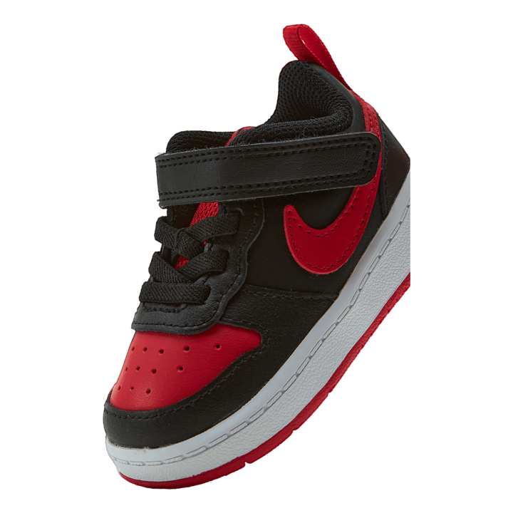 Nike Court Borough Low 2 Baby/ Black/university Red-white