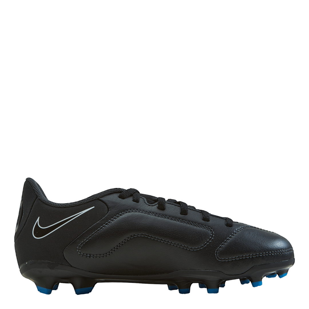 Junior. Tiempo Legend 9 Club MG Little/Big Kids' Multi-Ground Soccer Cleats BLACK/BLACK-SUMMIT WHITE-LT PHOTO BLUE