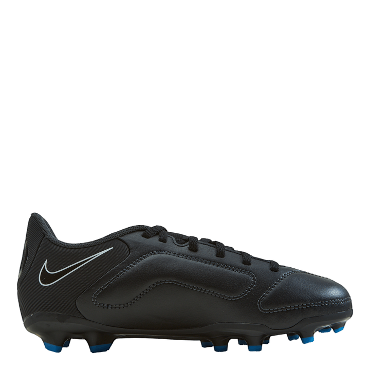 Junior. Tiempo Legend 9 Club MG Little/Big Kids' Multi-Ground Soccer Cleats BLACK/BLACK-SUMMIT WHITE-LT PHOTO BLUE