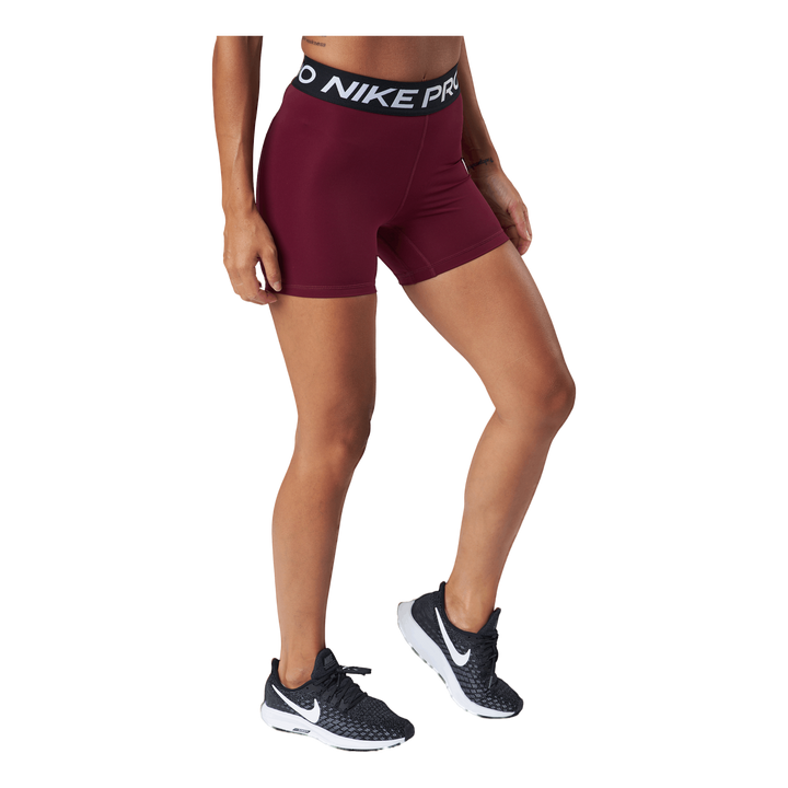 Nike Pro 365 Women's 5" Shorts Dark Beetroot/black/white