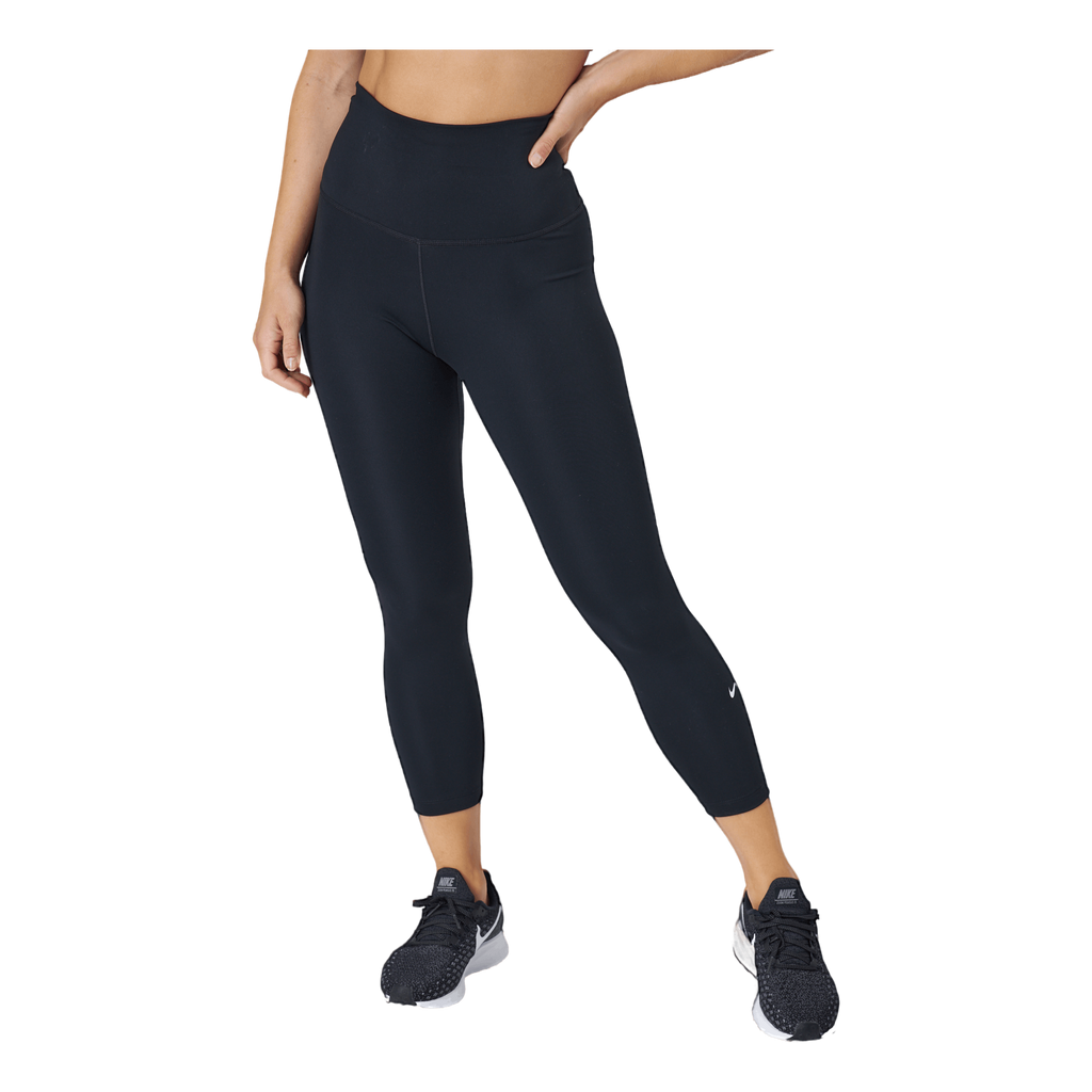 Dri-FIT One Women's High-Rise Cropped Leggings BLACK