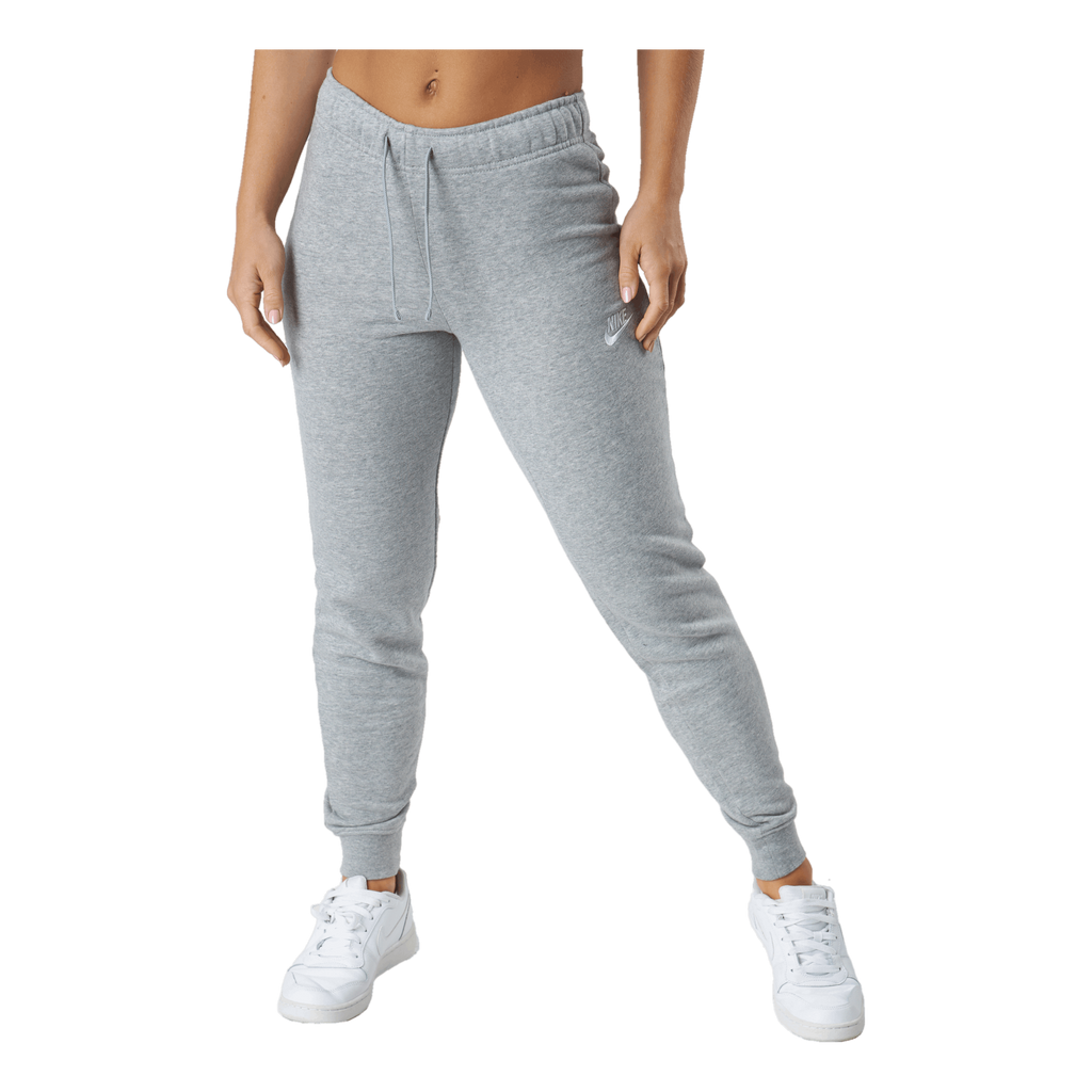Sportswear Club Fleece Women's Mid-Rise Pants DK GREY HEATHER