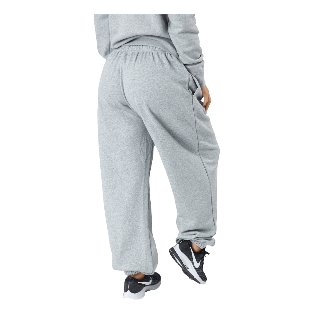 Sportswear Club Fleece Women's Mid-Rise Pants DK GREY HEATHER/WHITE