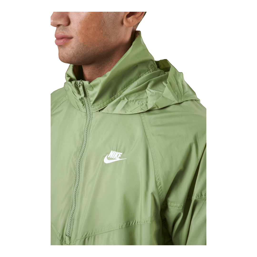 Nike windbreaker green and top white