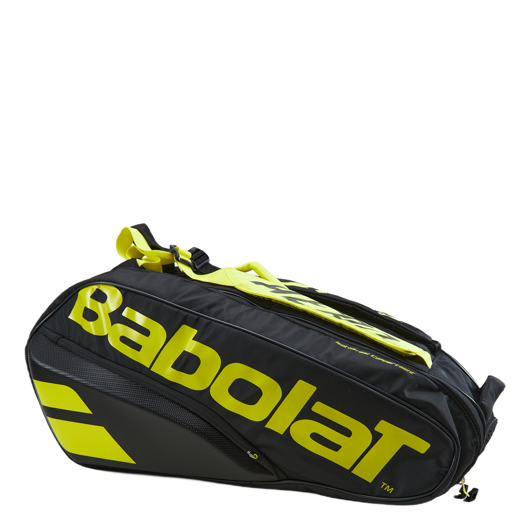 Racket Holder X 6 Pure Aero Svart/gul