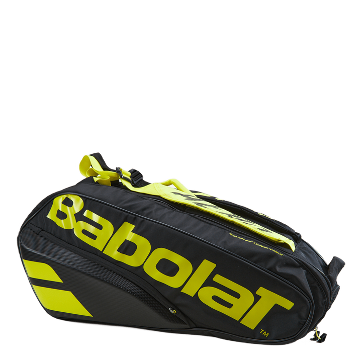 Racket Holder X 6 Pure Aero Svart/gul