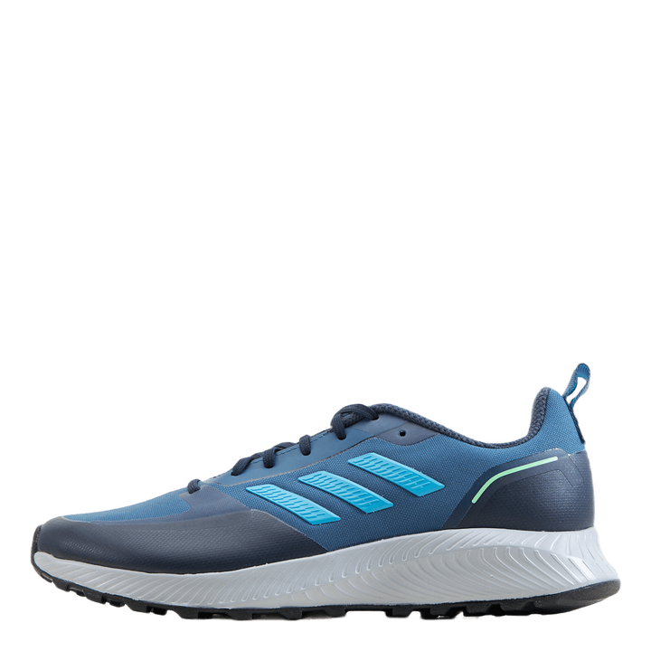 Run Falcon 2.0 TR Shoes Wonder Steel / Pulse Blue / Beam Green