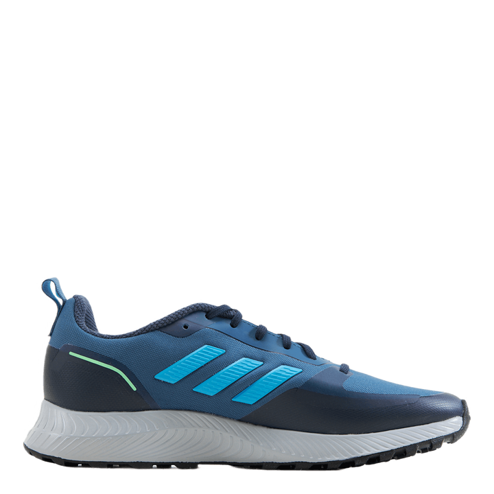 Run Falcon 2.0 TR Shoes Wonder Steel / Pulse Blue / Beam Green