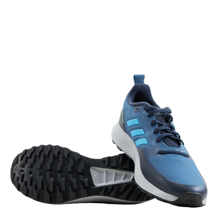 Run Falcon 2.0 TR Shoes Wonder Steel / Pulse Blue / Beam Green